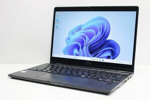 1円スタート ノートパソコン Windows11 2in1PC 富士通 LIFEBOOK U939X/A 第8世代 Core i5 SSD256GB メモリ8GB タブレットPC カメラ タッチ