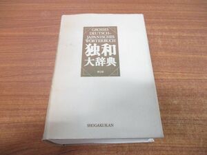 ▲01)【同梱不可】独和大辞典/第2版/岩崎英二郎/小野寺和夫/国松孝二/小学館/1998年発行/A