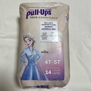 【海外の紙おむつ】Pull-Ups スキンエッセンシャル トレーニングパンツ アナ雪デザイン 女の子用 1パック(14枚)【ABDL】