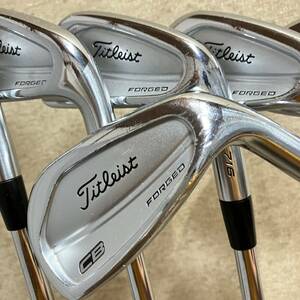 Titleist　タイトリスト　アイアンセット　CB FORGED　716　5.6.7.8.9.P　6本セット　スチールシャフト　DynamicGold S200
