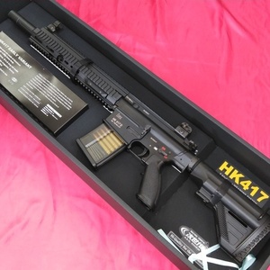 【中古現状品】東京マルイ HK417D 次世代電動ガン 予備マガジン×5