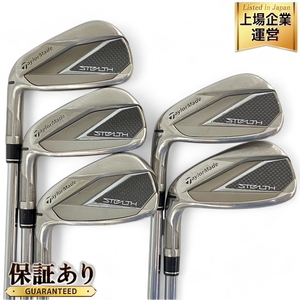 TaylorMade STEALTH 6.7.8.9.P アイアン セット ゴルフクラブ 左利き レフティ テーラーメイド 中古 N9250715