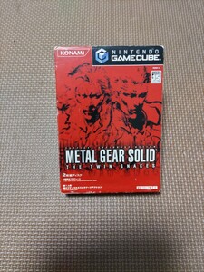 美品 GAMECUBE ゲームキューブ メタルギアソリッド ツインスネークス METAL GEAR SOLID TWIN SNAKES レトロゲーム Nintendo GC 任天堂 