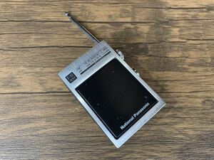 ★希少 National Panasonic RF-555 AM/FM 2BAND ラジオ 昭和レトロ 動作ok Used★