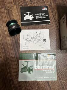 ABU Garcia Cardinal C4　アブ ガルシア カーディナル C4 　中古品　長期保管品　スプール　箱