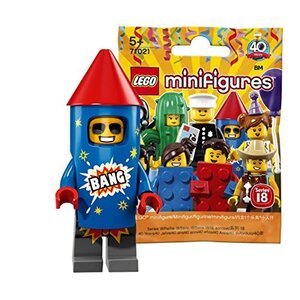 レゴ(LEGO) ミニフィギュアシリーズ 18 花火マン【未開封】｜ LEGO Collectable Minifigures Series 18 Firework Guy