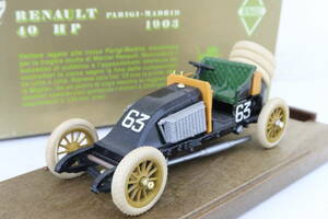 brumm r27 RENAULT PARIS-MADRID 1903 ルノー パリ-マドリッド 箱付 1/43 イタリア製 イシコ