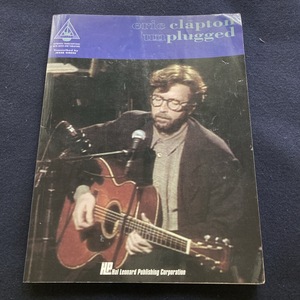 j005 楽譜 TAB【 エリッククラプトン アンプラグド 】■洋書 Eric Clapton unplugged ティアーズ・イン・ヘブン / レイラ