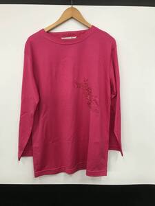 Christian Dior クリスチャンディオール　スポーツ　ピンク　ロングTシャツ　Mサイズ　洋服　現状品　中古品