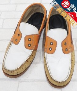 2S9290/Paraboot×BEAMS デッキシューズ パラブーツ ビームス レザースリッポン