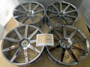 LUXXX ALLOYS　アルミホイール　26インチ　10j +30　メッキ　6穴 139.7　エスカ　サバーバン