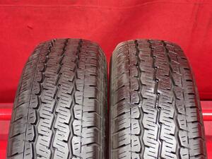 タイヤ2本 《 トーヨー 》 H05 [ 165/80R14 97/95N ]8分山★ 商用車8PR NV200 ボンゴ タウンエース n14