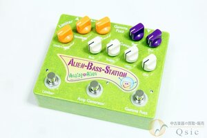 [良品] Analog Alien Alien Bass Station コンプ・ファズ・プリアンプが1台に/全て個別でON・OFF可能 [WK497]