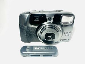 ★極上級★ PENTAX ペンタックス ESPIO115 silver シルバー コンパクトフィルムカメラ