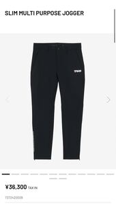 ■美品■ TFW49 SLIM MULTI PURPOSE JOGGER Lサイズ ゴルフウェア パンツ ブラック スリムパンツ