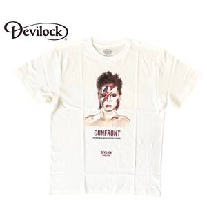 DEVILOCK デビロック■送料込■限定品 CONFRONT Tシャツ■白■裏原ブランド ネイバーフッド バウンティハンター ナンバーナイン mackdaddy