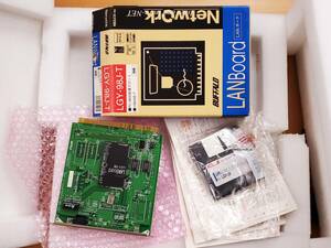 LANBoard PC-9800拡張スロット 10BASE-T メルコ BUFFALO 付属品多数