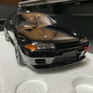 未展示品　オートアート 1/18日産スカイラインGT-R R32 ブラック