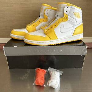 未使用 NIKE AIR JORDAN 1 HIGH MAIZE 332550 102 ナイキ エアジョーダン ハイ メイズ