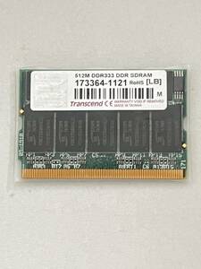 中古　Transcend 512MB DDR333 マイクロDIMM / 管理番号0000058372