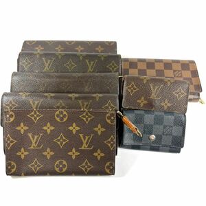 ☆1円スタート☆ LOUIS VUITTON 8点まとめ売り モノグラム ルイヴィトン 長財布 ダミエ キャンバス ヴィンテージ キーケース RK