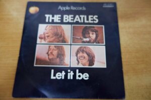 EPd-5595 THE BEATLES / Let it be