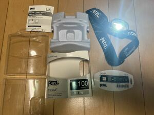 送料無料 PETZL(ペツル) ティカ ブラック E93HNE（未使用に近い）