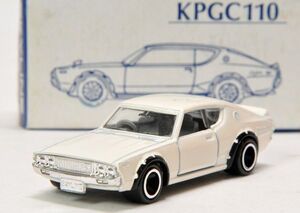 ☆トミカ スカイライン　GT-R　ケンメリ　KPGC110　リアガラスPMCSシール　絶版珍品★