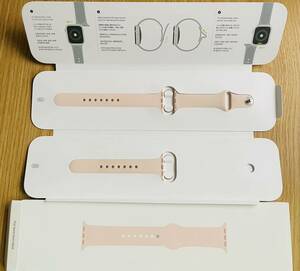 Apple 純正 アップルウォッチ AppleWatch 41mm & 40mm & 38mmケース用 スポーツバンド ピンクサンド 正規品 バンド