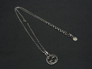 1円 GUCCI グッチ インターロッキングG SV925 ネックレス ペンダント アクセサリー レディース シルバー系 FL2799