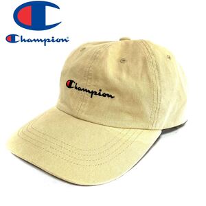 Champion チャンピオン ベースボールキャップ 消臭機能付き ベージュ