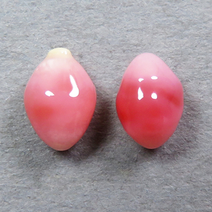 《pair》コンクパール(conch pearl) ルース(2p/1.59ct)