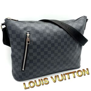 LOUIS VUITTON ルイヴィトン ダミエ ダミエグラフィット ミックMM ショルダーバッグ メンズ　H73