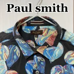 ポールスミス　PaulSmith 風船柄　マーブルバルーン柄シャツ　総柄