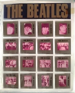 断捨離！記念セール♪激レア未使用&超貴重 THE BEATLES スライド・シートー①【前期〜HELP】