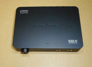 Creative Sound Blasterクリエイティブ サウンド ブラスター SBX SB1240 USBオーディオインターフェイス