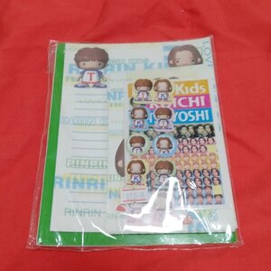 【未使用品!!当時物】KINKI KIDS - RINRIN KIDSレターセット（ステッカー付）■堂本剛/堂本光一/キンキキッズ