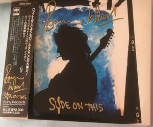 ★☆送料込み　CD　ロニー・ウッド スライド・オン・ディス☆★