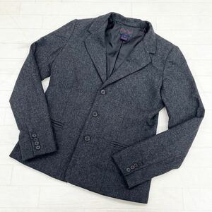 1364◎ RALPH RALPH LAUREN ラルフローレン トップス テーラード ジャケット シングル 3ボタン メンズ合わせ ダークグレー レディースS