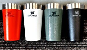 【中古】STANLEY/スタンレー 　スタッキング真空パイント 0.47L 4本セット