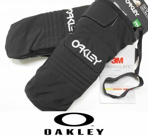 【新品:SALE】24 OAKLEY B1B MITTENS - BLACKOUT - Sサイズ スノーボード ミトン グローブ 正規品