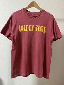 STANDARD CALIFORNIA SD スタンダードカリフォルニア Tシャツ スタカリ 半袖 komy TEE 半袖Tシャツ エンジ size M カットソー Golden State