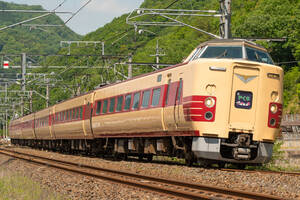 鉄道 デジ 写真 画像 381系 国鉄色 特急やくも 23