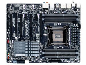 美品 GIGABYTE GA-X79-UP4 マザーボード Intel X79 LGA 2011 ATX メモリ最大64G対応 保証あり　