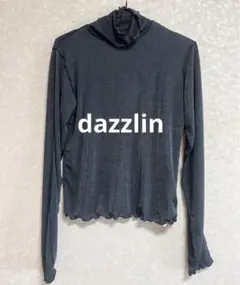 【dazzlin】シアーハイネックプルオーバー