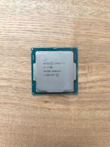 【送料込み】デスクトップPC用第7世代CPU　lntel Core i7-7700 3.60GHz