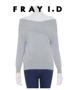 FRAY I.D オフショルプルオーバーニット トップス　羊毛