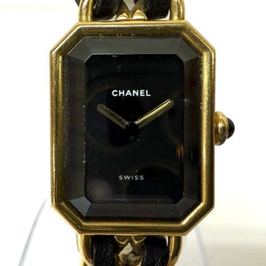 Z997-K32-3922◎ CHANEL シャネル プルミエール M H0001 レディース 腕時計 クォーツ