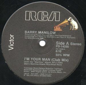 米12 Barry Manilow Im Your Man PD14330 RCA Victor /00250