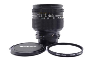 Nikon ニコン AF Nikkor 24-120mm f3.5-5.6D Lens 動作正常